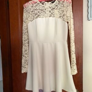 Ivory lace dress